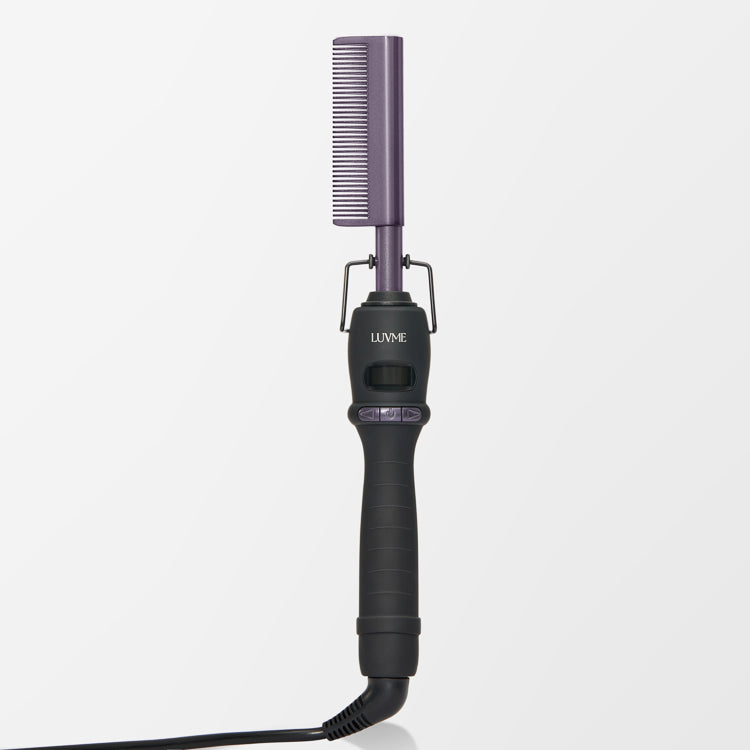 Electric Hot Comb with US Plug  for Wigs and Natural Hair. 30s Fast Heating & Adjustable Temp