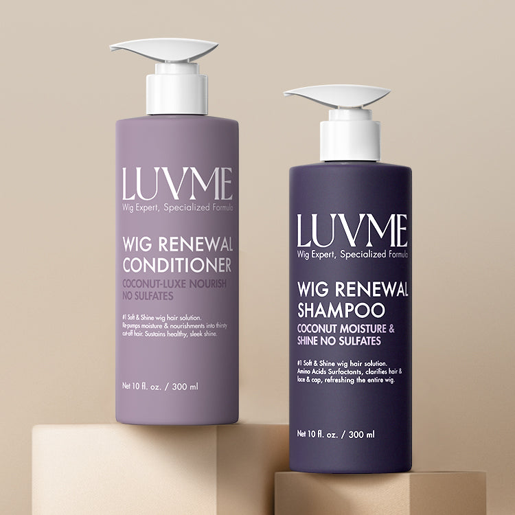 US Only | Wig Renewal Shampoo & Conditioner Set. Coconut Moisture & Effectively Cleans