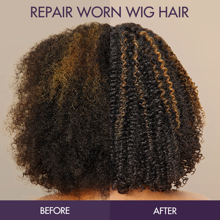 US Only | Wig Renewal Hair Oil. Repairs Dry & Damaged Hair. Boosts Shine. Controls Frizz