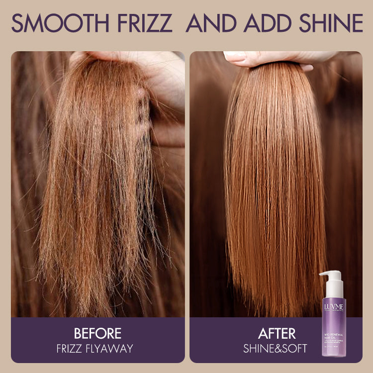 US Only | Wig Renewal Hair Oil. Repairs Dry & Damaged Hair. Boosts Shine. Controls Frizz