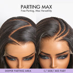 Luvme Hair PartingMax Glueless Wig Ombre Copper Brown Water Wave 7x6 Closure HD Lace Wig  - US Only