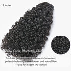 Messy Burmese Curly Seamless Clip in Extensions Real Human Hair Pieces 135g 9pcs / 7pcs with Free Gift
