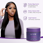 US Only | 1pc Edge Control Gel. 24h Long-Lasting Hold. for Flyaways and Sleek Styles