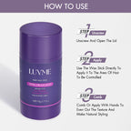 US Only | Hair Wax Stick 24 Hours Lasting for Flyaways. Edge Control. Baby Hair. Non-greasy Styling | LUVME HAIR™