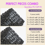 Kinky Curly Seamless Clip in Extensions Real Human Hair Pieces 135g 9pcs / 7pcs with Free Gift