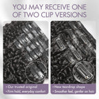 Seamless Brown Highlights Silky Straight Clip in Hair Extensions 135g 9pcs / 7pcs with Free Gift