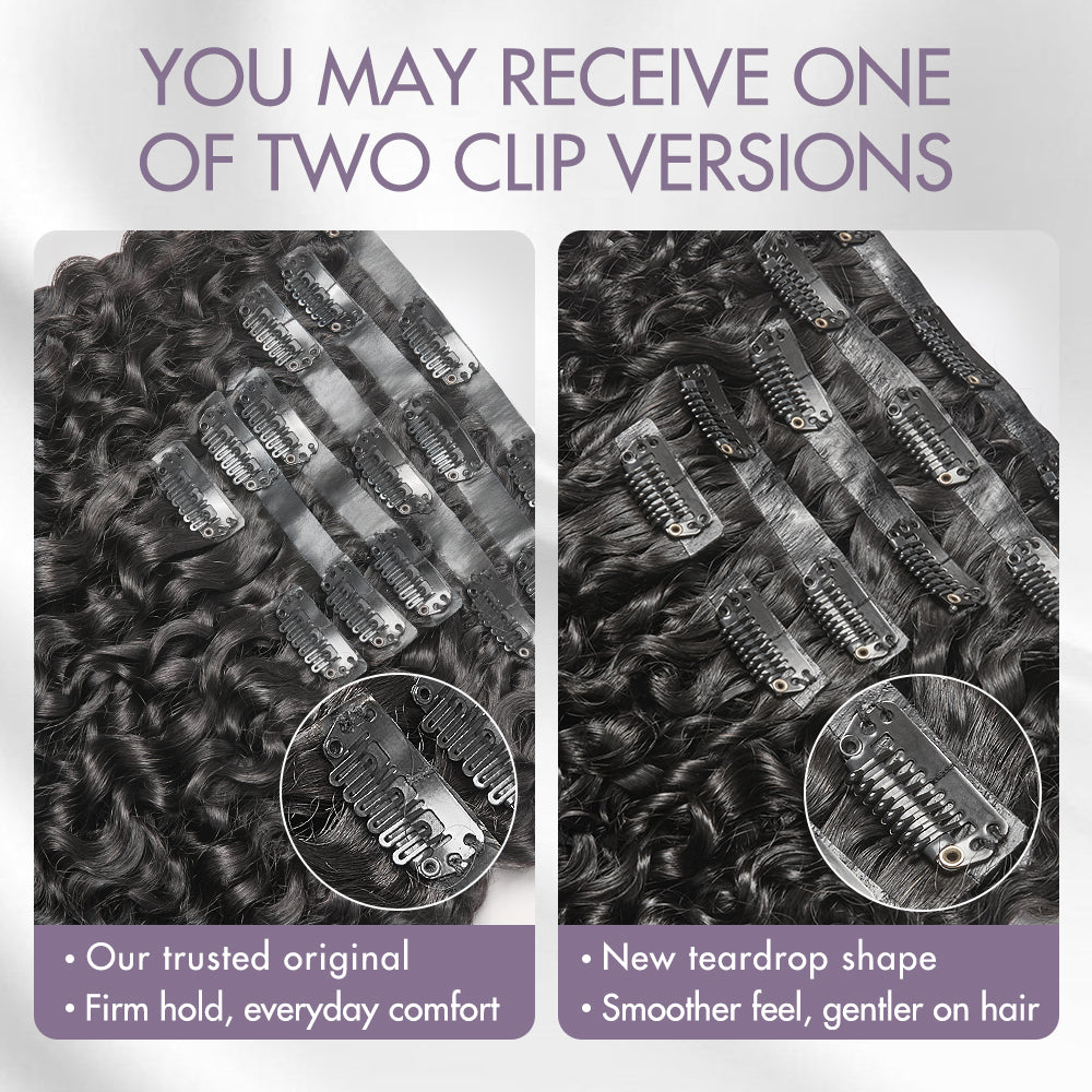 Seamless Brown Highlights Silky Straight Clip in Hair Extensions 135g 9pcs / 7pcs with Free Gift