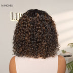 Wet and Wavy 5x5 Closure Pre-Cut Lace Water Wave Wig Glueless Side Part Human Hair Wig
