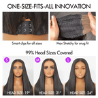 Luvme All-Day Comfort™ Wig Ombre Ginger Blunt Cut Bob Glueless Minimalist HD Lace Wig Pre-Cut Lace