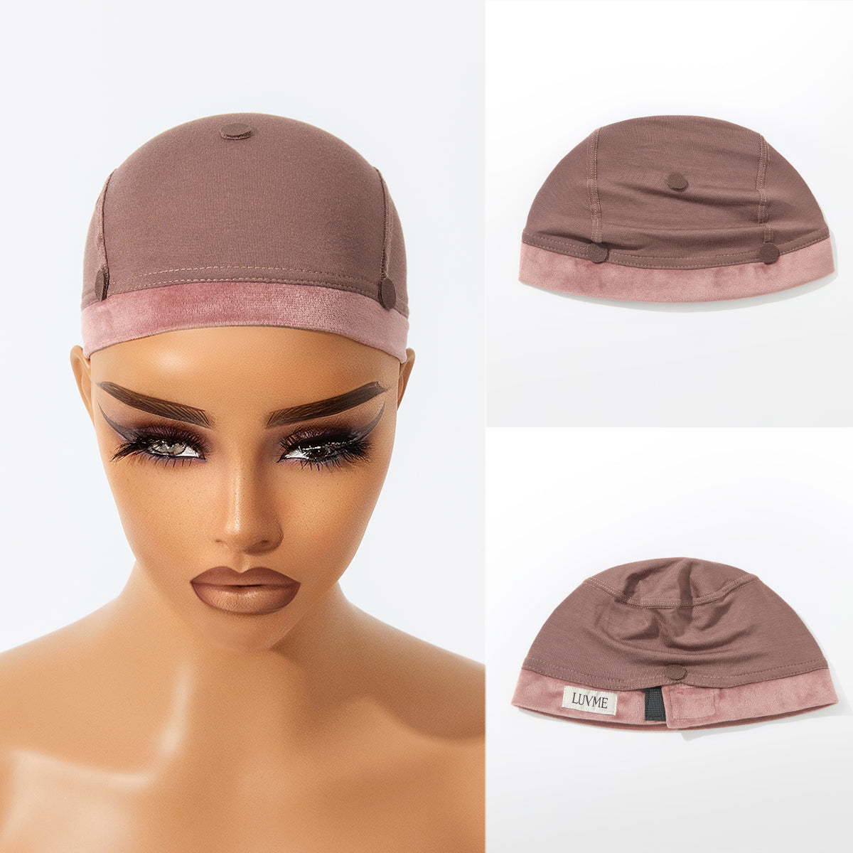 LUVME Wig Cap 2.0 – Adjustable. Skin-Friendly. Easy-Fit Velcro Design | Add-on Item