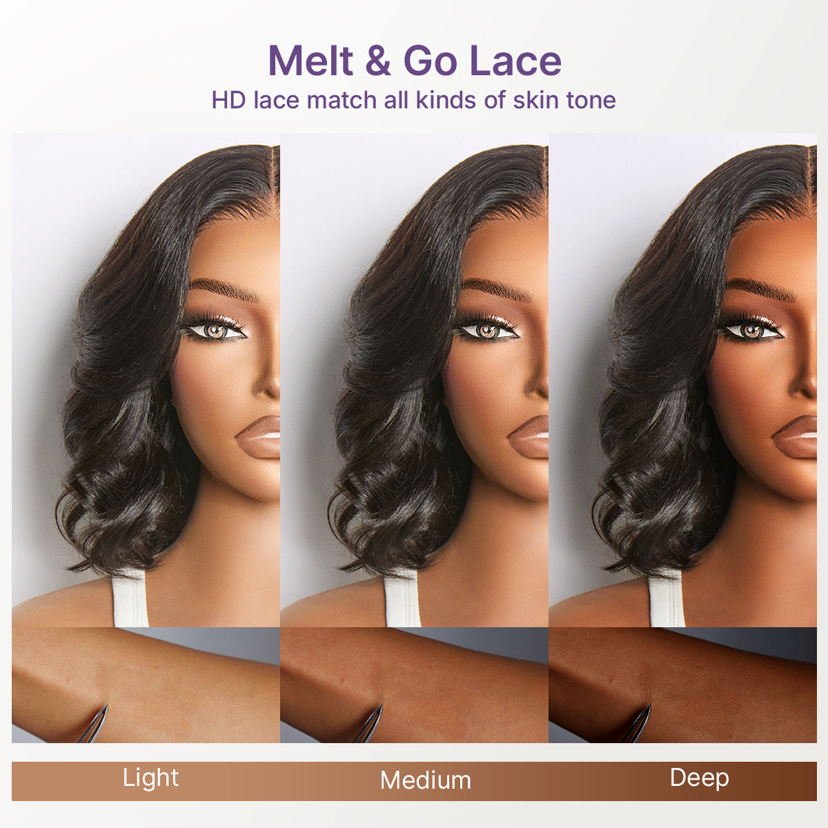 Luvme All-Day Comfort™ PartingMax 7x6 HD Lace Glueless Wig Soft Loose Wave Human Hair Wig Pre-Cut Lace - US Only