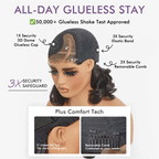Luvme All-Day Comfort™ PartingMax 7x6 HD Lace Glueless Wig Soft Loose Wave Human Hair Wig Pre-Cut Lace - US Only