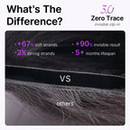 Silky Straight 0.59mm Zero Trace Invisible Clip in Hair Extensions 100g 7pcs / 6pcs Seamless Blend & Lightweight for Daily Styling