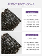 Burmese Curly Finger Coil Ends Seamless Clip in Extensions Real Human Hair Pieces 135g 9pcs / 7pcs with Free Gift