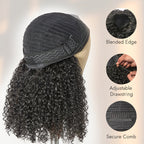 Luvme Too Easy Texture™ 3-In-1 Half Wig 180% Density Water Wave Glueless Flexi-Fit Drawstring Wig