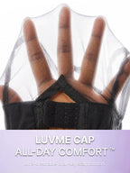 Luvme All-Day Comfort™ Wig 180% Density Ombre Blonde Highlight Loose Body Wave Glueless 7x6 Closure HD Lace Human Hair Wig with Bangs Pre-Cut Lace