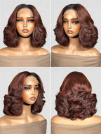 PreMax 180% Density 12 Inch 5x5 Closure HD Lace Custom Wig Pre-cut Lace