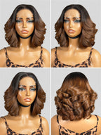 PreMax 180% Density 12 Inch 5x5 Closure HD Lace Custom Wig Pre-cut Lace