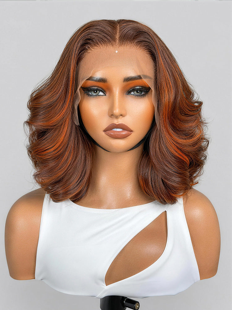PreMax 180% Density 12 Inch 13x4 Frontal HD Lace Custom Wig Pre-cut Lace