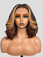 PreMax 180% Density 12 Inch 13x4 Frontal HD Lace Custom Wig Pre-cut Lace