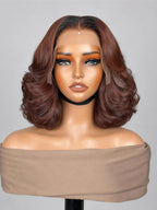 PreMax 180% Density 12 Inch 13x4 Frontal HD Lace Custom Wig Pre-cut Lace