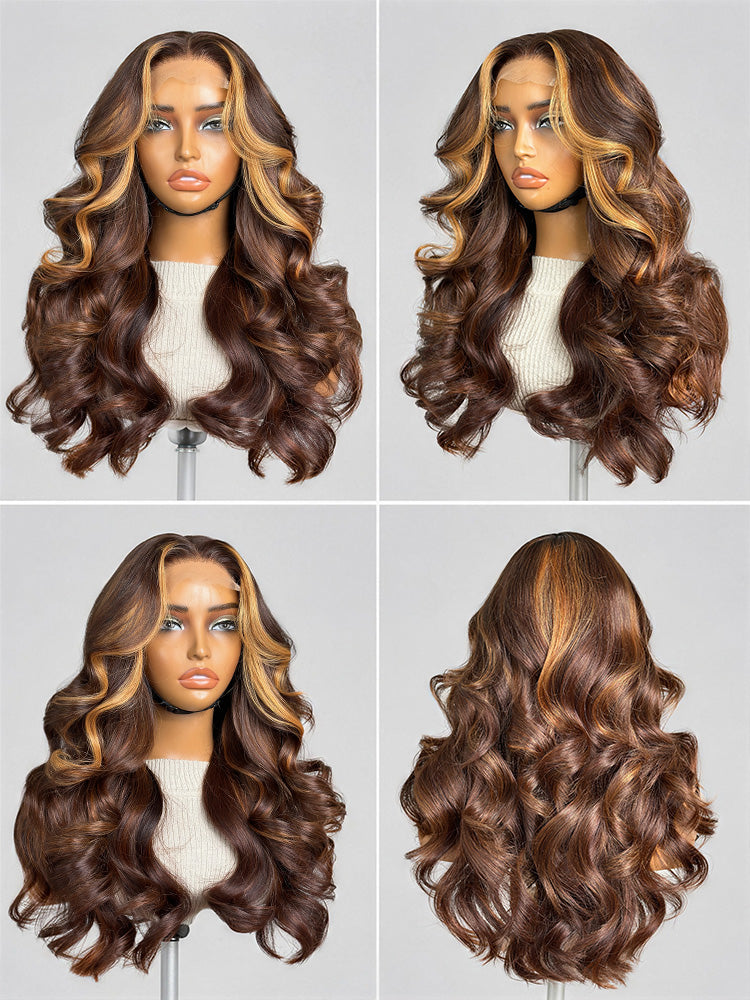 PreMax 180% Density 18 Inch 5x5 Closure HD Lace Custom Wig Pre-cut Lace
