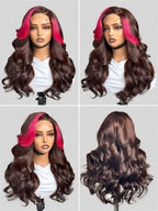 PreMax 180% Density 18 Inch 5x5 Closure HD Lace Custom Wig Pre-cut Lace