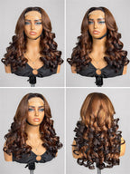 PreMax 180% Density 18 Inch 5x5 Closure HD Lace Custom Wig Pre-cut Lace
