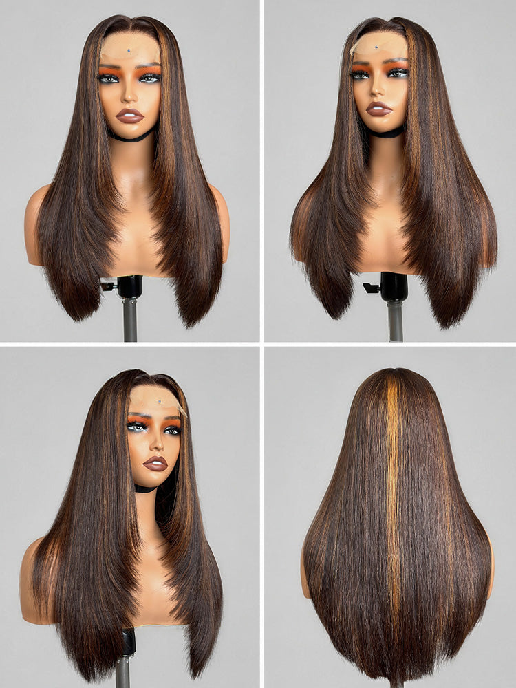 PreMax 180% Density 18 Inch 5x5 Closure HD Lace Custom Wig Pre-cut Lace
