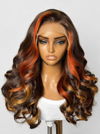 PreMax 180% Density 18 Inch 13x4 Frontal HD Lace Custom Wig Pre-cut Lace