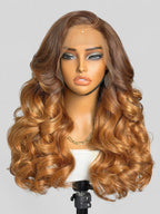 PreMax 180% Density 18 Inch 13x4 Frontal HD Lace Custom Wig Pre-cut Lace
