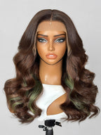 PreMax 180% Density 18 Inch 13x4 Frontal HD Lace Custom Wig Pre-cut Lace