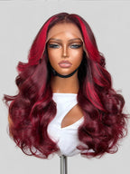 PreMax 180% Density 18 Inch 13x4 Frontal HD Lace Custom Wig  Pre-cut Lace