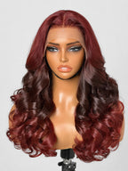 PreMax 180% Density 18 Inch 13x4 Frontal HD Lace Custom Wig  Pre-cut Lace
