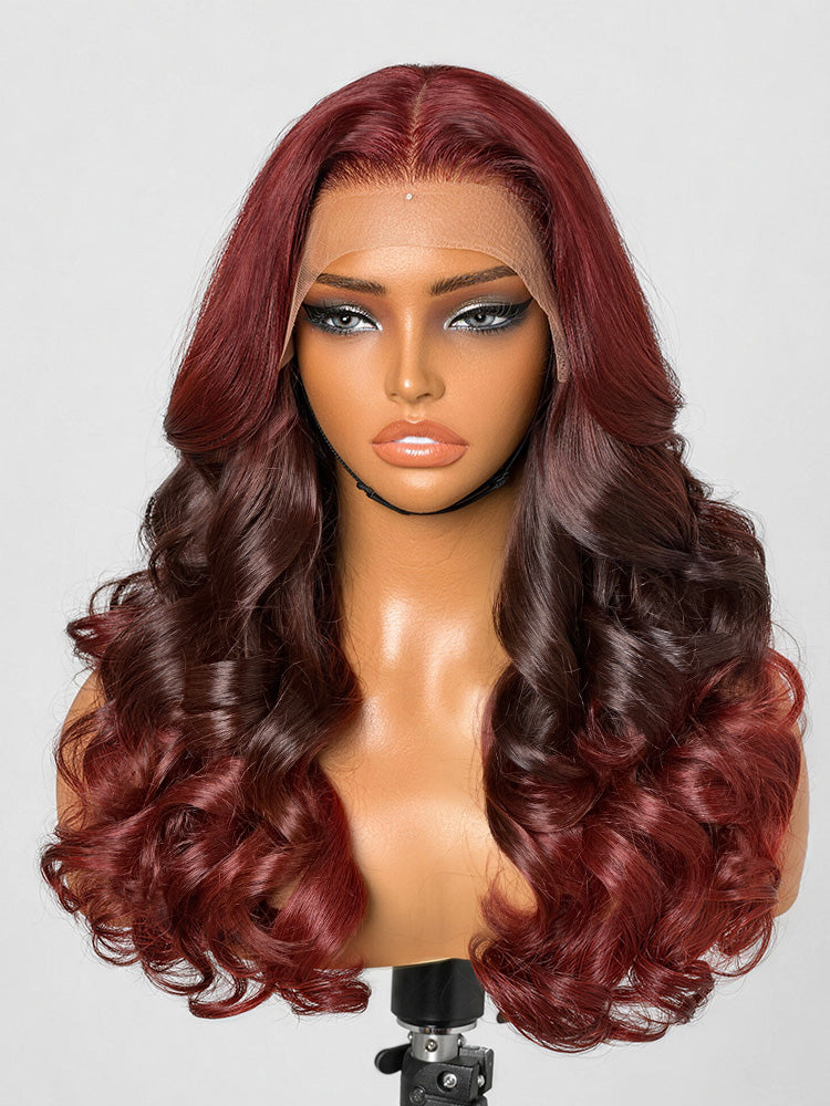 PreMax 180% Density 18 Inch 13x4 Frontal HD Lace Custom Wig  Pre-cut Lace