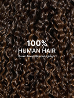 Luvme All-Day Comfort Wig 200% Density Brown Ombre Kinky Curly  PartingMax Glueless 7x6 Closure HD Lace Wig Pre-Cut Lace