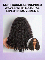 180% Density Burmese Curly Finger Coil Ends Glueless 5x5 Closure HD Lace Wig Pre-Cut Lace - Limited Time Offer