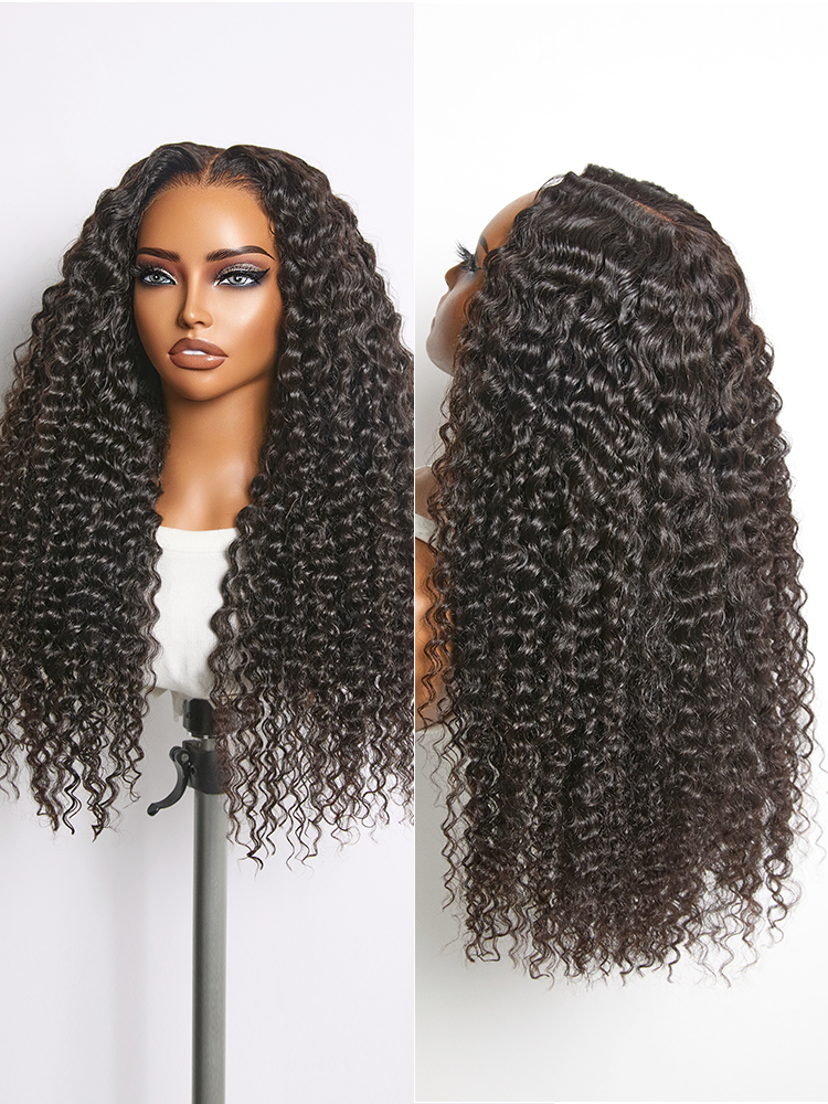 Luvme All-Day Comfort Wig 200% Density Deep Wave Glueless 7x6 Closure HD Lace Human Hair Wig Pre-Cut Lace