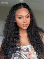 Luvme All-Day Comfort Wig 200% Density Deep Wave Glueless 7x6 Closure HD Lace Human Hair Wig Pre-Cut Lace