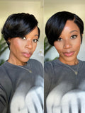 Affordable Pixie Cut Minimalist HD Lace Glueless Wig Pre-Cut Lace