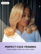 Effortlessly Chic Butterfly Cut Layered Wavy Glueless HD Minimalist Lace Short Wig