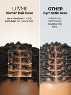 OwnScalp™ Lightweight Salon-Like Braids with a Real Scalp Look Full HD Lace Knotless Box Braided Wig - US Only