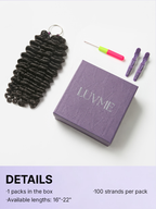 Readitress™ Pre-Separated Feather Crochet Human Hair for Miracle Knots Boho Braids | Deep Wave. Burmese Curly Protective Style (Free Gifts Included)  - US Only