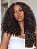 Luvme All-Day Comfort Wig 180% Density Burmese Curly Finger Coil Ends PartingMax Glueless 7x6 Closure HD Lace Wig Pre-Cut Lace