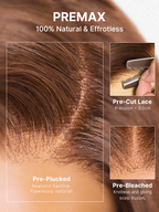 Luvme All-Day Comfort Wig 180% Density Chocolate Brown Loose Wave PartingMax Glueless 7x6 Closure HD Lace Wig Pre-Cut Lace