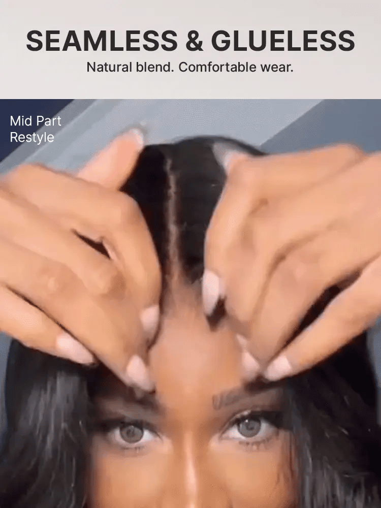 Luvme All-Day Comfort Wig 180% Density Chocolate Brown Loose Wave PartingMax Glueless 7x6 Closure HD Lace Wig Pre-Cut Lace