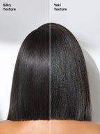 PreMax Wigs - Nature Max Yaki / Silky Bob Ear-to-Ear Glueless 13x6 Frontal HD Lace Short Bob Wig