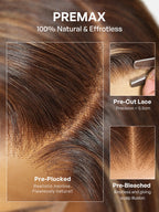 Luvme All-Day Comfort™ Wig 180% Density Sun-Kissed Blonde Ombre Highlight Loose Body Wave Glueless 7x6 Closure HD Lace Wig Pre-Cut Lace