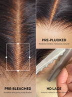Luvme All-Day Comfort 250% Density Glueless 7x6 Closure HD Lace Loose Body Wave Long Wig Pre-Cut Lace