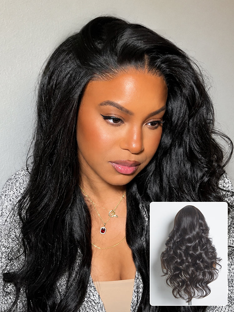 Luvme All-Day Comfort 250% Density Glueless 7x6 Closure HD Lace Loose Body Wave Long Wig Pre-Cut Lace